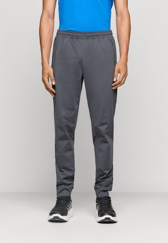 Tapered Pantaloni sportivi di 4F in grigio: frontale