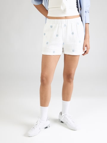 Regular Pantalon 'Mi44lly' Hailys en blanc : devant