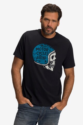 T-Shirt JP1880 en bleu : devant