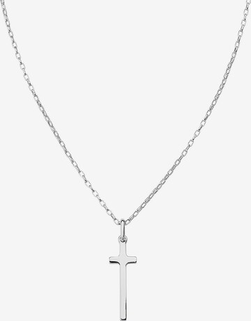 Amen Necklace in Silver: front