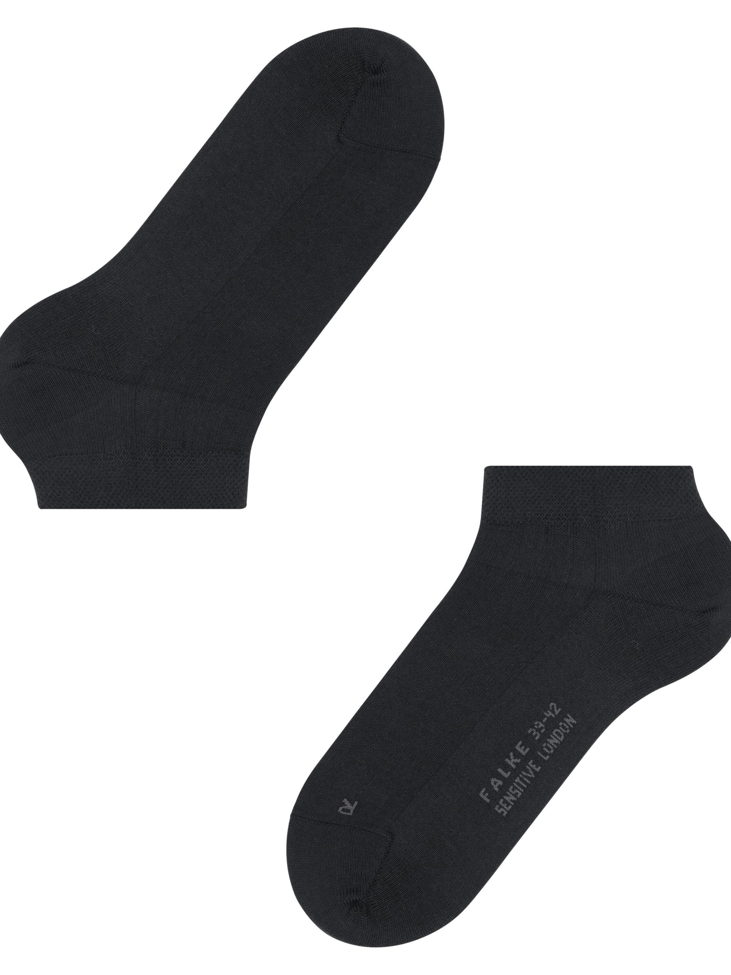 FALKE Socks 'Sensitive London' in Black