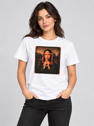 Printdistrict.dk Shirts 'Oversized Graphic T-Shirt' i hvid: forside
