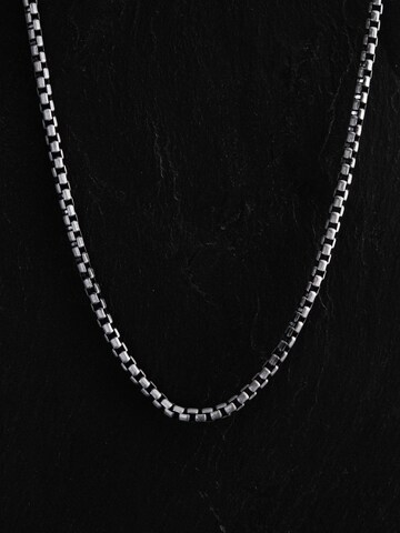 REYTEL Kette 'QUADRA' in Silber: Vorderseite