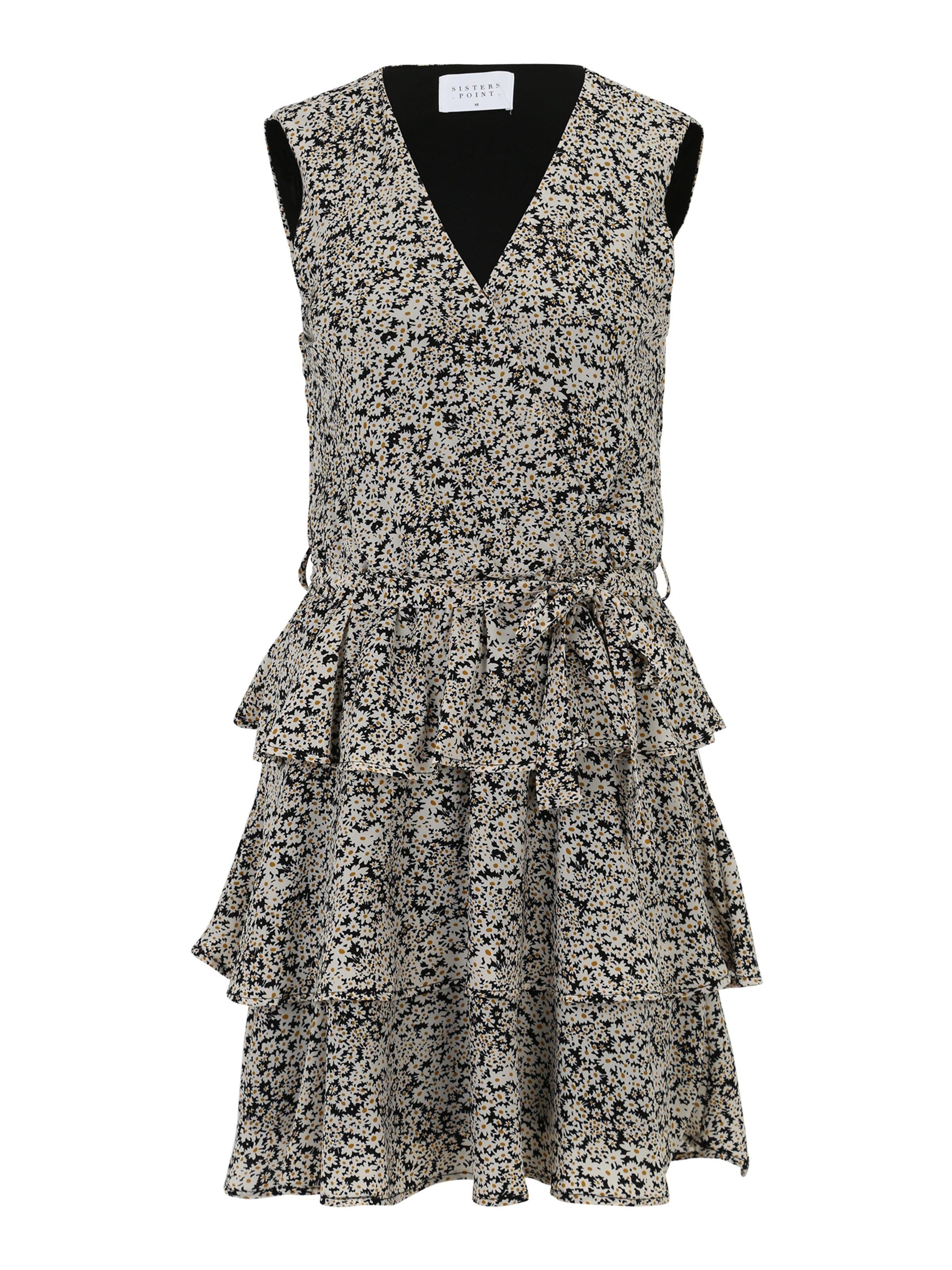 SISTERS POINT Лятна рокля 'NAPPA' в черно: отпред