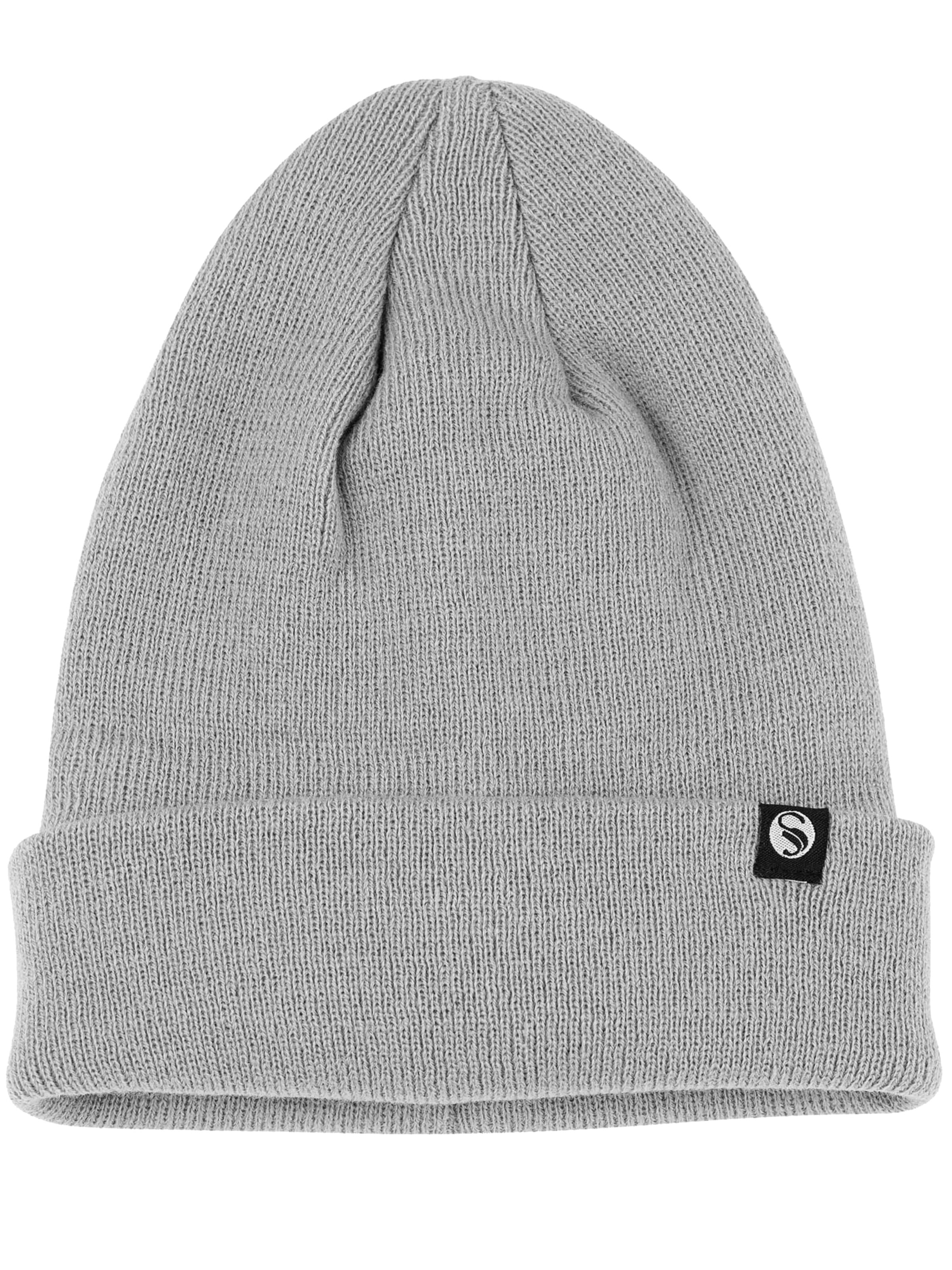 Stark Soul Beanie in Grey: front