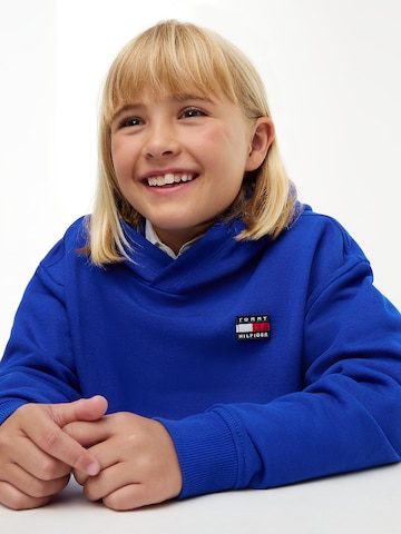 TOMMY HILFIGER Sweatshirt 'Heritage' in Blauw