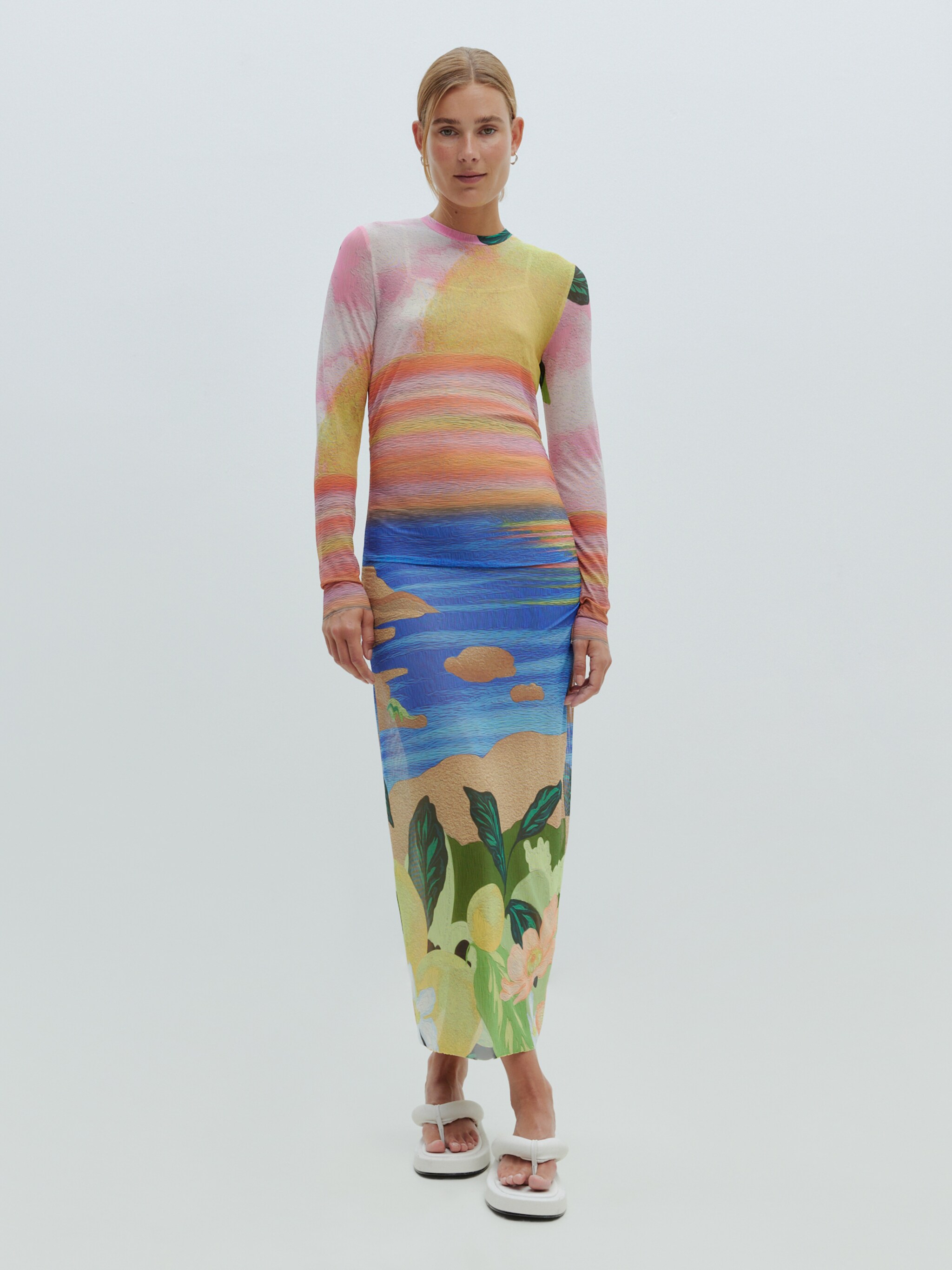 EDITED Produkte Kleid 'Romia' gelb