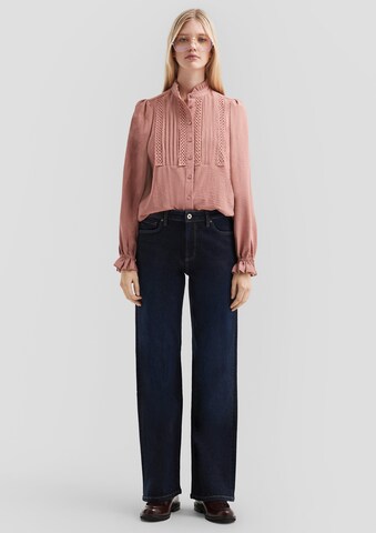 Wide Leg Jean 'Catie' QS en bleu