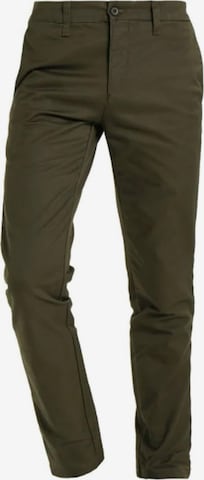 Carhartt WIP Slimfit Lærredsbukser 'Sid Pant Cypress' i grøn: forside