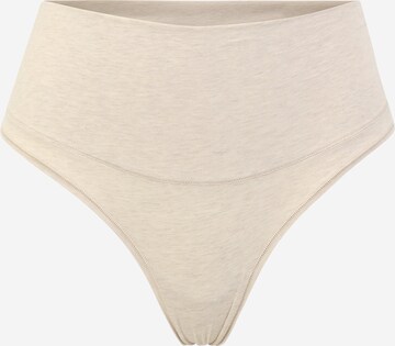 String di SPANX in beige: frontale