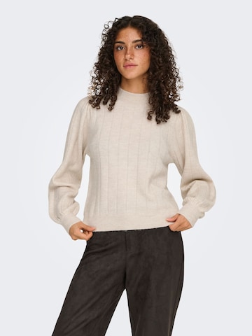 Pull-over 'FIRENZE' ONLY en gris : devant