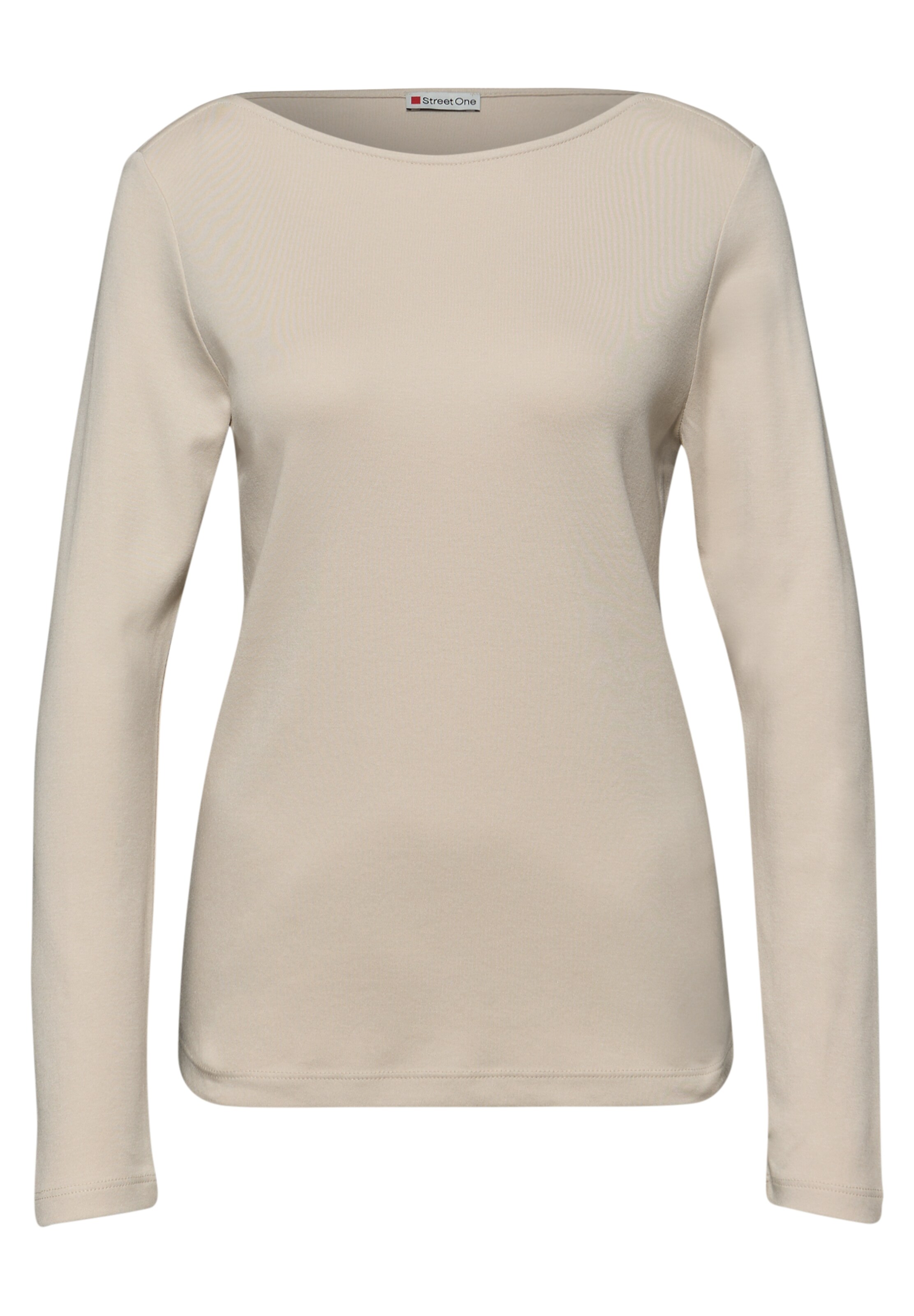 STREET ONE Shirt in Beige: Vorderseite