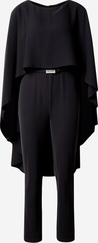 Tuta jumpsuit di Lauren Ralph Lauren in nero: frontale