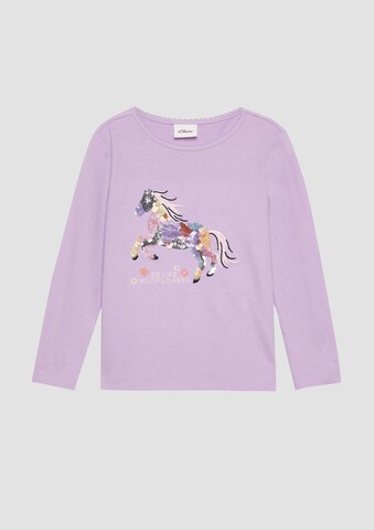 T-Shirt s.Oliver en violet