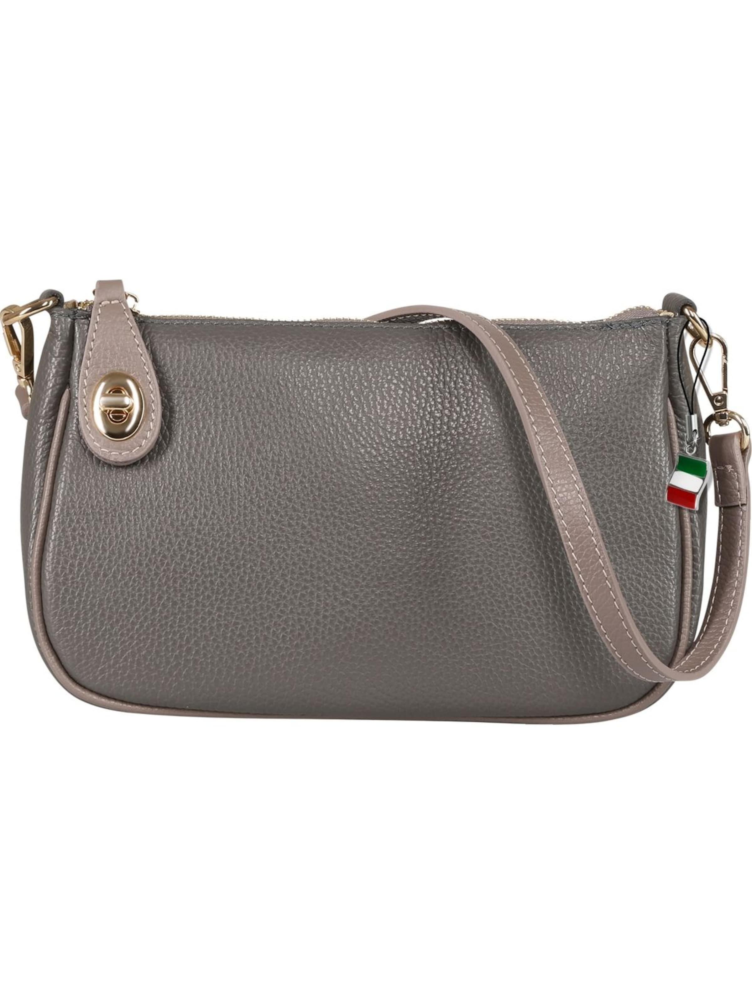 Sac bandoulière Florence en gris : devant