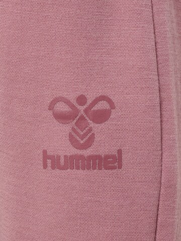 Hummel Tapered Sportbroek in Lila