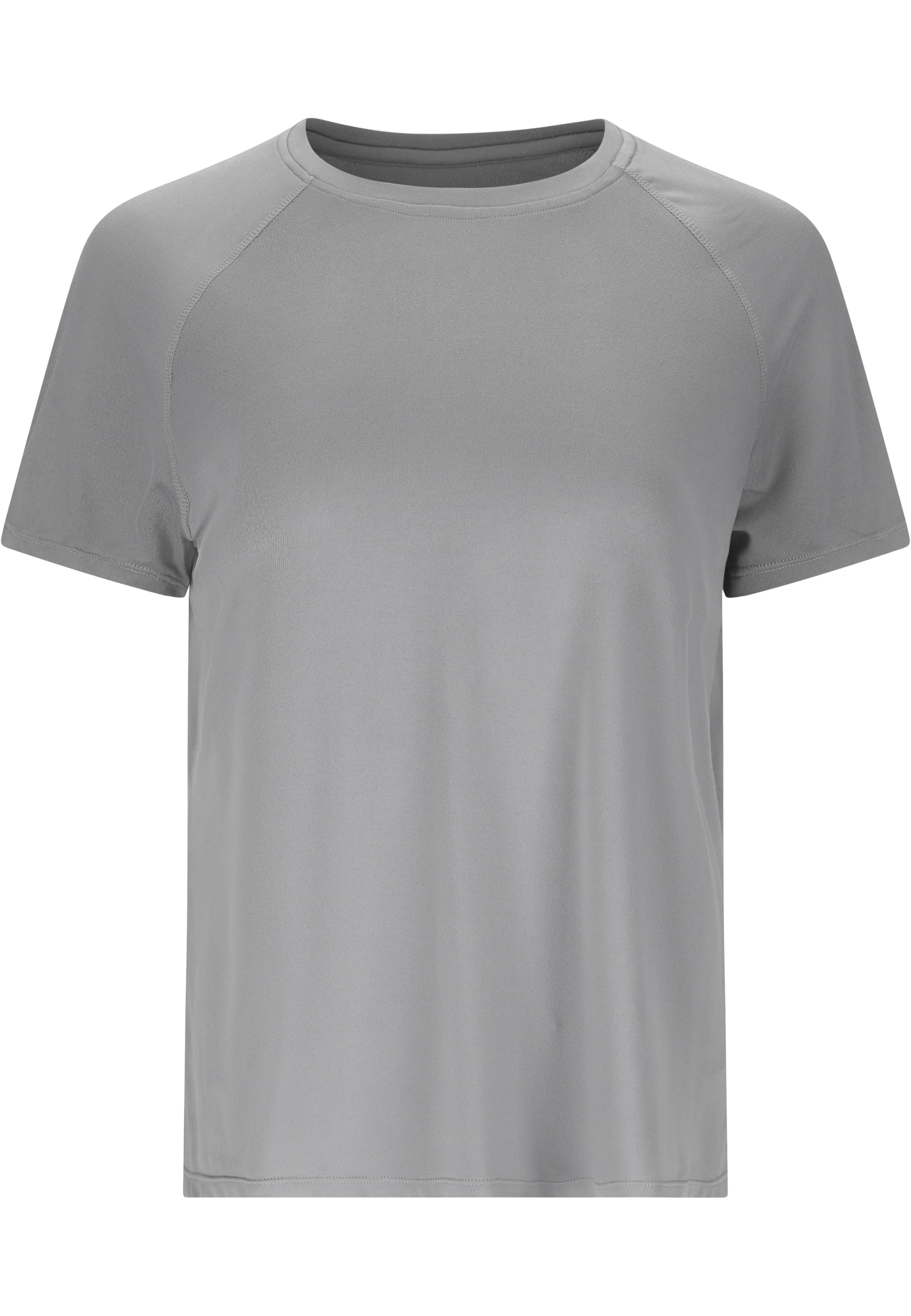 Athlecia Performance shirt 'Gaina V3' in Grey: front