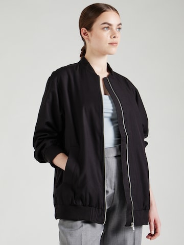 MSCH COPENHAGEN Prehodna jakna 'Sarelia' | črna barva: sprednja stran