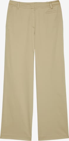 Marc O'Polo Wide Leg Hose in Beige: predná strana