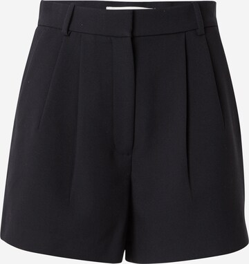 Abercrombie & Fitch regular Παντελόνι πλισέ 'CLASSIC' σε μαύρο: μπροστά