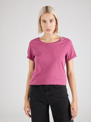 Ragwear T-shirt i rosa: framsida