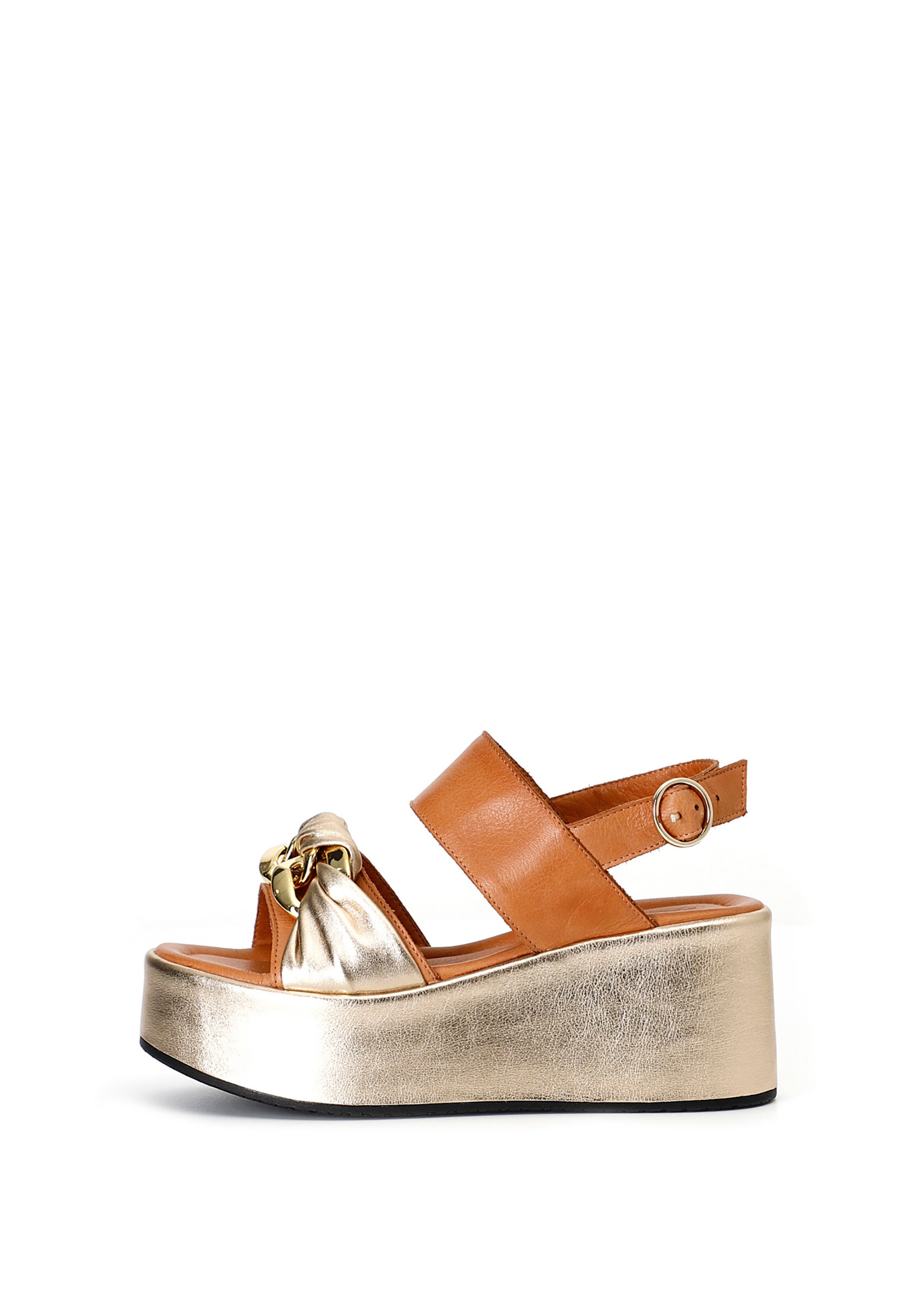 Sandalo CAFè NOIR di colore oro / arancione, Visualizzazione prodotti