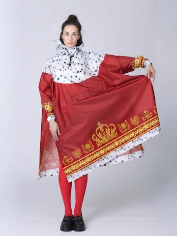 RAINQUEEN Funkční kabát – červená