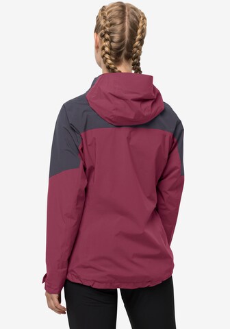 JACK WOLFSKIN Outdoor Jacket in Pink