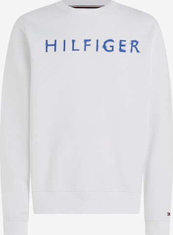 Sweat-shirt TOMMY HILFIGER en blanc : devant