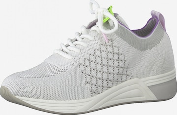 Earth Edition by Marco Tozzi Sneakers in White: front