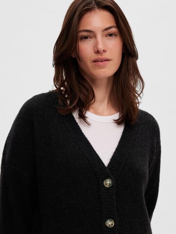 Cardigan 'Maline' SELECTED FEMME en noir