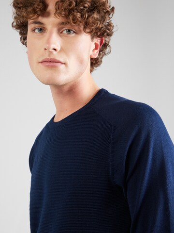BLEND Trui in Blauw