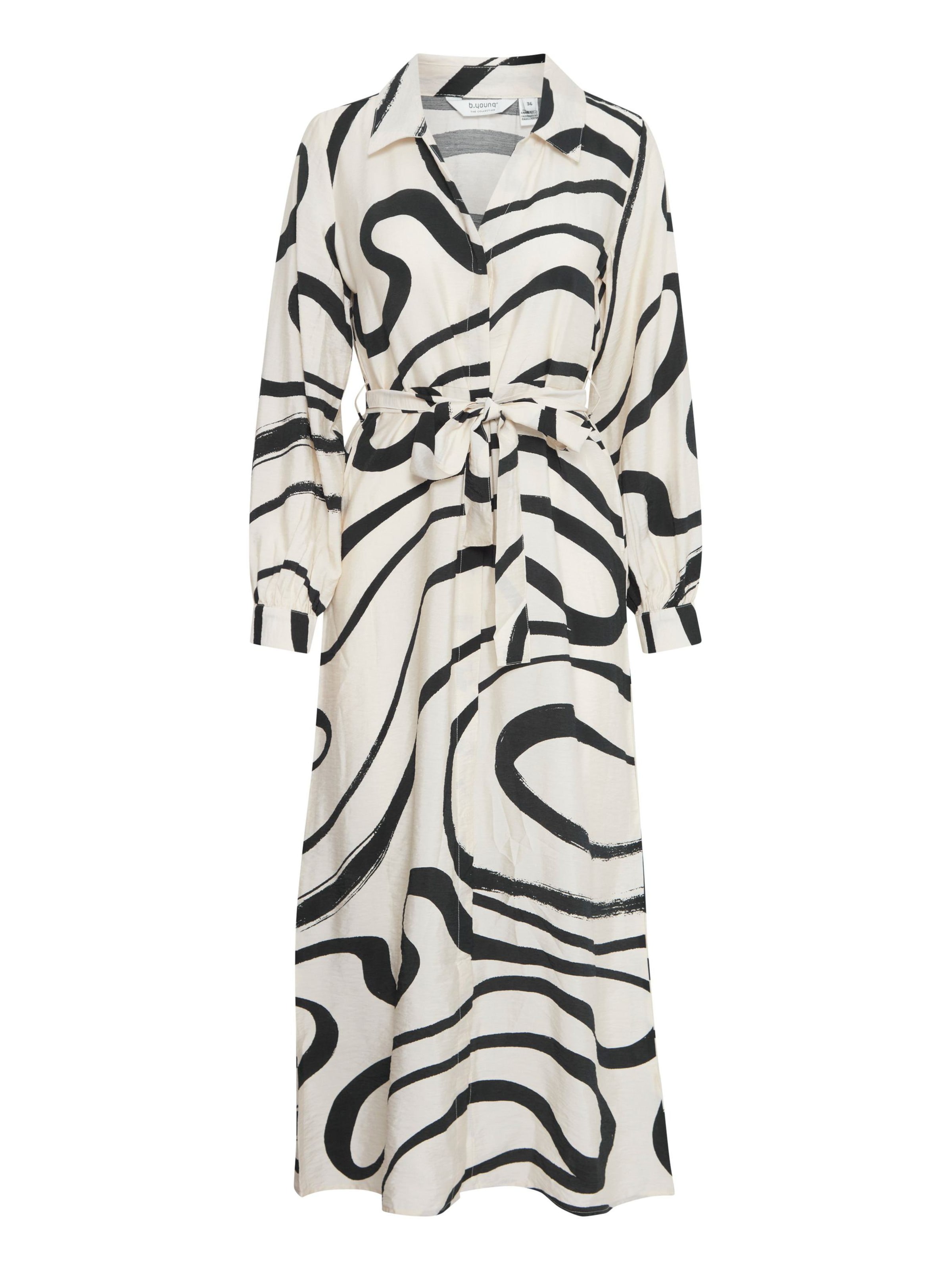 b.young Blusekjole 'Ibine' i beige: forside