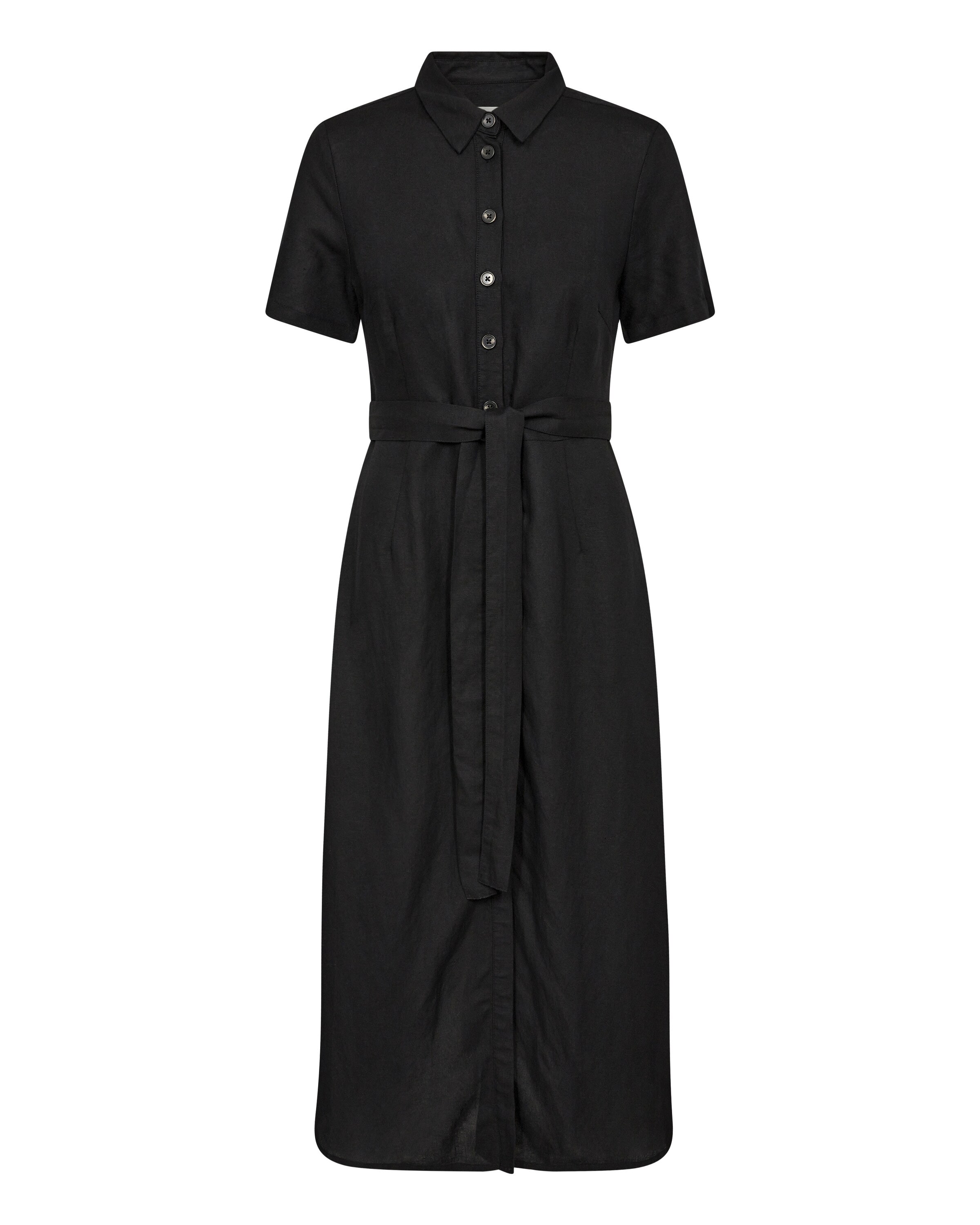 Robe-chemise 'Eflin' Part Two en noir : devant