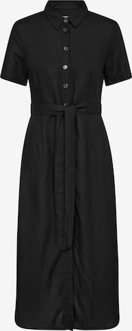 Robe-chemise 'Eflin' Part Two en noir : devant