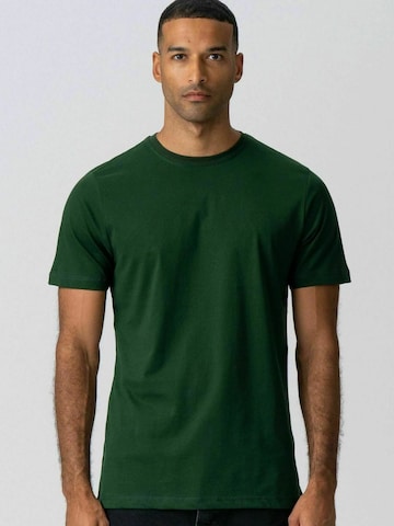 Coupe regular Chemise ' Organic Basic ' TEESHOPPEN en vert : devant