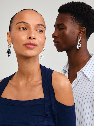 Pilgrim Earrings 'Starlight' in Silver