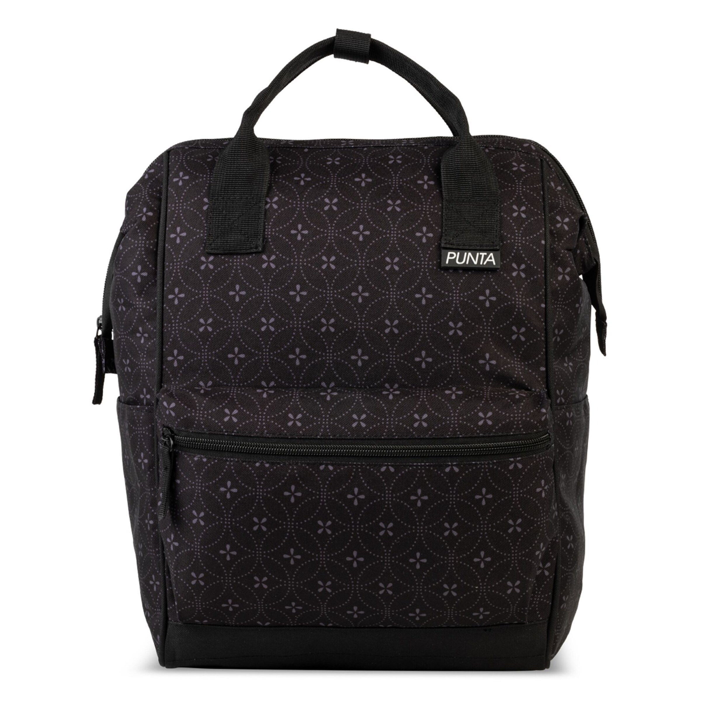 Zaino 'City Style' di Punta in nero: frontale