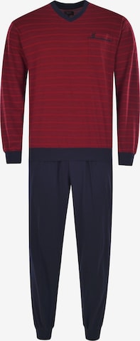Pyjama long HAJO en mélange de couleurs : devant