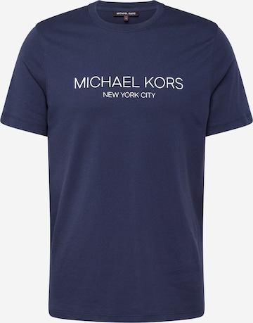 Michael Kors - Camisa em azul: frente