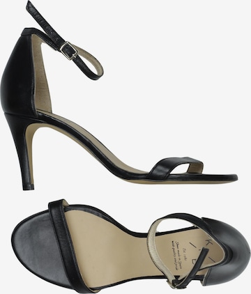 KMB Pumps 37 in Schwarz: Vorderseite