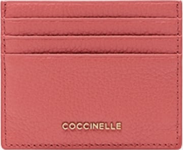 Coccinelle Portemonnaie 'COCCINELLE METALLIC' in Pink: Vorderseite