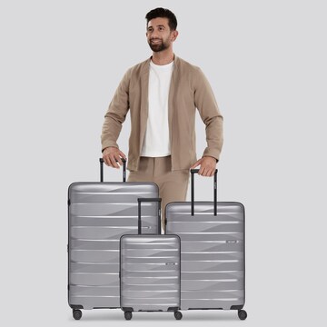 Ensemble de bagages Bergpfeil en argent