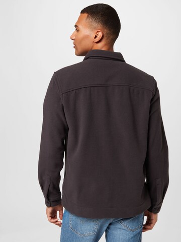 Only & Sons Fleece jacket 'TIM' in Grey