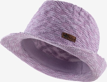 STERNTALER Hat in Purple: front