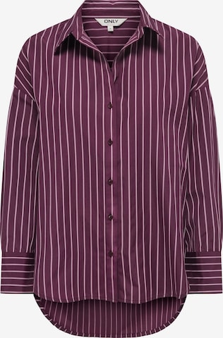ONLY Blouse 'ONLOregon' in Purple: front