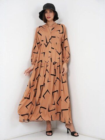 Bigdart Maxi Kleid in Beige