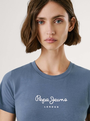 T-shirt 'New Virginia' Pepe Jeans en bleu