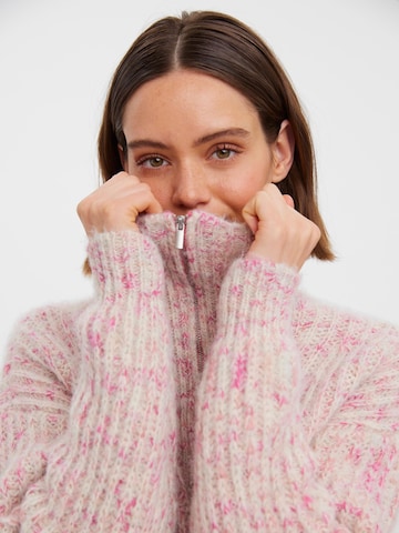 VERO MODA Sweater 'CLAUDIA' in Pink