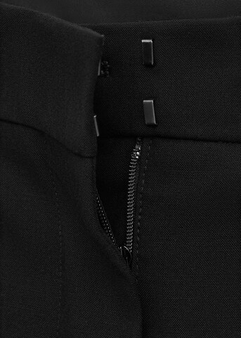 MANGO Flared Pants in Black